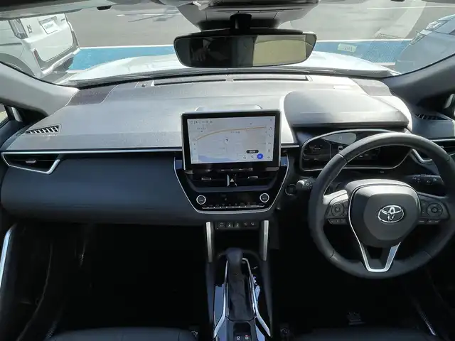 トヨタ カローラ クロス ハイブリッド Z 群馬県 2025(令7)年 0.9万km プラチナホワイトパールマイカ 純正１０．５インチナビ　モデリスタエアロ　全方位カメラ　パーキングアシスト　アダプティブクルーズコントロール　レーンアシスト　ステアリングヒーター　ビルトインＥＴＣ２．０　パワーバックドア　禁煙車