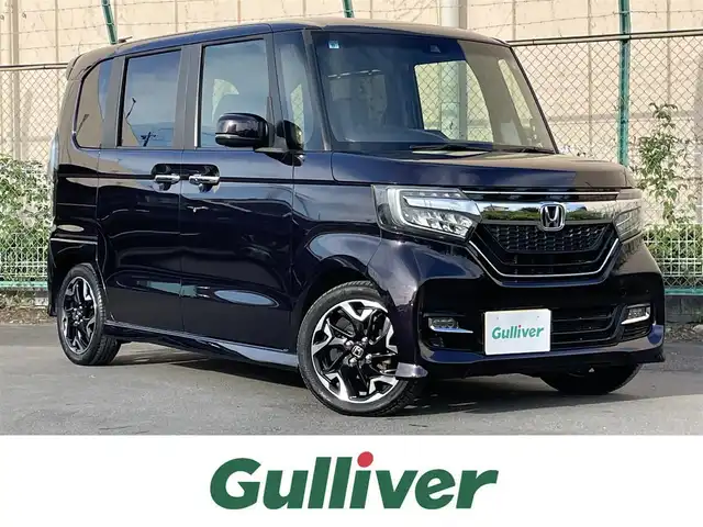 ホンダ Ｎ ＢＯＸ カスタム G L ターボ ホンダセンシング 東京都 2017(平29)年 4.7万km プレミアムベルベットパープル・パール ディスプレイオーディオ/　ＴＶ　ワンセグ　ＣＤ/両側電動スライドドア　/追従クルーズコントロールシステム　/バックカメラ　/ＥＴＣ　/純正アルミホイール　/純正ＬＥＤ　/衝突被害軽減システム　/盗難防止装置/ABS/横滑り防止装置/レーンアシスト/オートライト/アイドリングストップ
