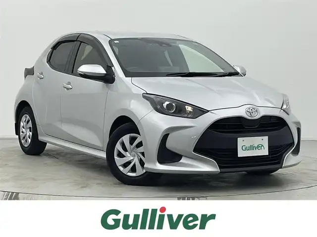トヨタ ヤリス X 宮城県 2020(令2)年 7.3万km シルバーM 純正ディスプレイオーディオナビ　/プリクラッシュセーフティ　/レーンディパーチャーアラート　/オートマチックハイビーム　/バックモニター　/バックカメラ　/ＥＴＣ　/キーレスエントリー　/スタッドレス／ＡＷセット車載/スマートフォン連携/サイド/カーテンエアバッグ/横滑り防止機能/オートライト/ステアリングリモコン/ECOモード