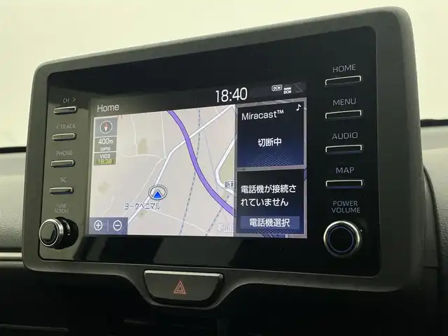 トヨタ ヤリス X 宮城県 2020(令2)年 7.3万km シルバーM 純正ディスプレイオーディオナビ　/プリクラッシュセーフティ　/レーンディパーチャーアラート　/オートマチックハイビーム　/バックモニター　/バックカメラ　/ＥＴＣ　/キーレスエントリー　/スタッドレス／ＡＷセット車載/スマートフォン連携/サイド/カーテンエアバッグ/横滑り防止機能/オートライト/ステアリングリモコン/ECOモード