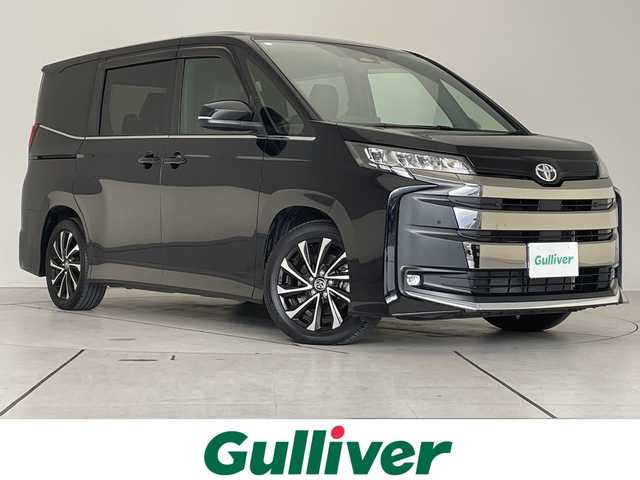 トヨタ ノア S－Z 愛知県 2024(令6)年 2.9万km アティチュードブラックマイカ トヨタセーフティセンス/純正10.5型ディスプレイオーディオナビ/フリップダウンモニター/両側パワースライドドア/レーダークルーズコントロール/シートヒーター/バックカメラ/コーナーセンサー/純正アルミホイール/ETC2.0/LEDヘッドライト/リアオートエアコン/ドライブレコーダー/衝突軽減システム/フルセグ/CD DVD/Bluetooth/ステアリングスイッチ/スマートキー/プッシュスタート