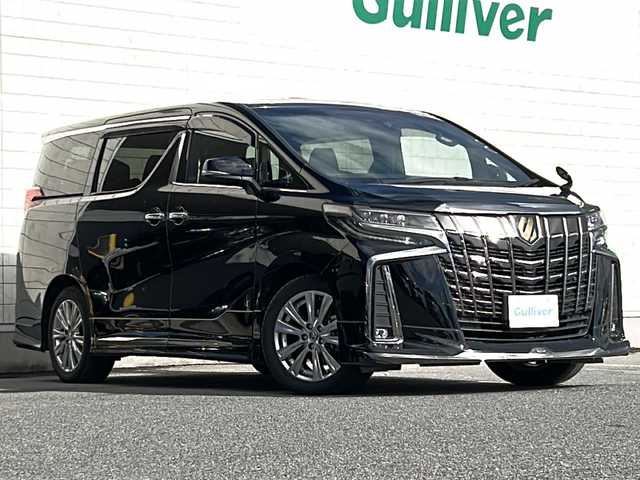 トヨタ アルファード S タイプゴールド 茨城県 2020(令2)年 4万km ブラック ワンオーナー/モデリスタエアロ(F/S/R)/ツインムーンルーフ/純正ディスプレイオーディオ＆ナビ機能付き/(地デジTV・CD・DVD・BT・ラジオ再生)/バックカメラ/両側パワースライドドア/デジタルインナーミラー/トヨタセーフティセンス/ブラインドスポットモニター/レーダークルーズコントロール/レーンアシスト/プリクラッシュセーフティ/コーナーセンサー/ハーフレザーシート/純正ドライブレコーダー/ビルトインETC/オートライト/LEDヘッドライト/モデリスタマフラーカッター/純正18inアルミホイール/純正フロアマット/スペアキー/走行中TV視聴可/取扱説明書/保証書