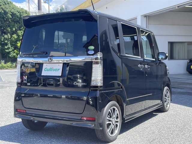 ホンダ Ｎ ＢＯＸ カスタム G L SSパッケージ 千葉県 2013(平25)年 11万km クリスタルブラックパール Gathersナビ(FM/AM/CD/DVD/USB/ワンセグ)/前後ドライブレコーダー/両側パワースライドドア/ETC2.0/HIDヘッドライト/オートライト/電動格納ミラー/フォグランプ/プッシュスタート