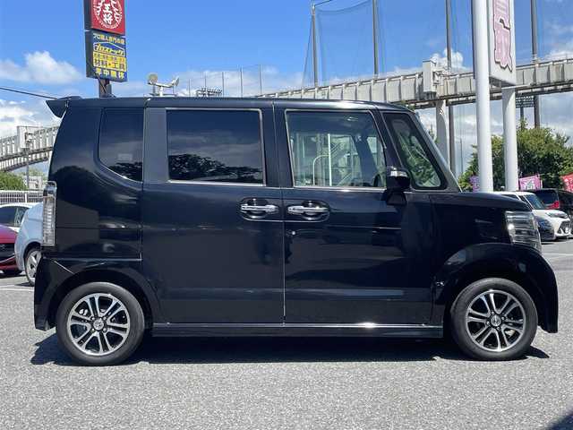 ホンダ Ｎ ＢＯＸ カスタム G L SSパッケージ 千葉県 2013(平25)年 11万km クリスタルブラックパール Gathersナビ(FM/AM/CD/DVD/USB/ワンセグ)/前後ドライブレコーダー/両側パワースライドドア/ETC2.0/HIDヘッドライト/オートライト/電動格納ミラー/フォグランプ/プッシュスタート