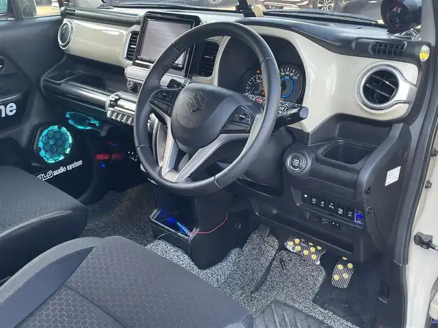 スズキ クロスビー HYBRID MZ 埼玉県 2018(平30)年 11.6万km キャラバンアイボリーパールメタリック/ホワイト 2トーンルーフ (株)IDOMが運営する【じしゃロン川越店】の自社ローン専用車両になります。/こちらは現金またはオートローンご利用時の価格です。/自社ローンご希望の方は別途その旨お申付け下さい/純正ＳＤナビ/（AM/FM/CD/DVD/BT)/フルセグＴＶ　/ＥＴＣ　/社外メーター　/社外レーダー　/パドルシフト　/ドライブレコーダー　/クルーズコントロール　/ステアリングスイッチ　/ＬＥＤヘッドライト　/オートライト　/コーナーセンサー