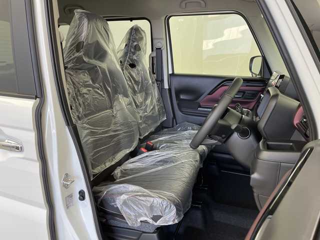 スズキ スペーシア カスタム HYBRID XS 新潟県 2025(令7)年 0.1千km ピュアホワイトパール/ブラック2トーン 4WD/禁煙車/スズキコネクトナビ/（BT/FM/AM/フルセグTV)/全周囲カメラ/ステアリングスイッチ/ステアリングヒーター/ハーフレザーシート/シートヒーター/両側パワースライドドア/ヘッドアップディスプレイ/電格ミラー/ウィンカーミラー/ヘッドライトレベライザー/取扱説明書/保証書/点検記録簿