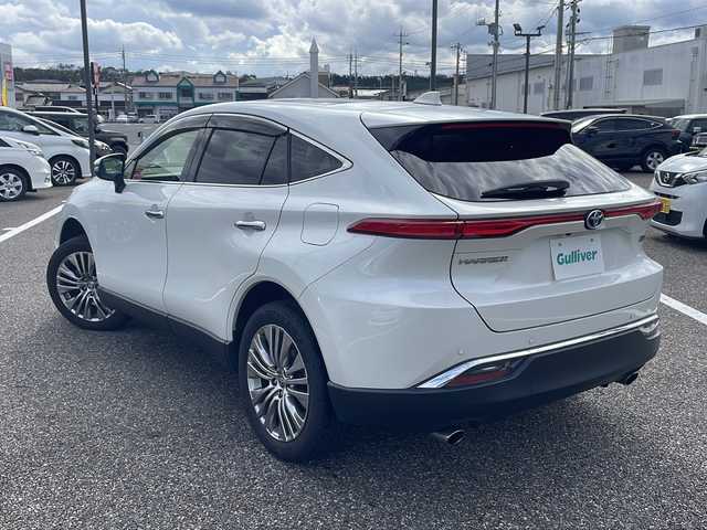 トヨタ ハリアー ハイブリッド Z レザーパッケージ 島根県 2020(令2)年 18.9万km ホワイトパールクリスタルシャイン ワンオーナー/JBLプレミアムサウンド/純正12.3インチディスプレイオーディオ/・Bluetooth/フルセグ/レザーシート/パワーシート/Toyota Safety Sense/・プリクラッシュセーフティ/・レーンディパーチャーアラート/・オートハイビーム/・レーダークルーズコントロール/・ブラインドスポットモニター/調光パノラマルーフ/レザーシート/全方位カメラ/インテリジェントルームミラー/ドライブレコーダー