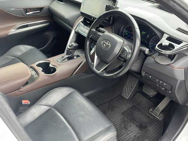 トヨタ ハリアー ハイブリッド Z レザーパッケージ 島根県 2020(令2)年 18.9万km ホワイトパールクリスタルシャイン ワンオーナー/JBLプレミアムサウンド/純正12.3インチディスプレイオーディオ/・Bluetooth/フルセグ/レザーシート/パワーシート/Toyota Safety Sense/・プリクラッシュセーフティ/・レーンディパーチャーアラート/・オートハイビーム/・レーダークルーズコントロール/・ブラインドスポットモニター/調光パノラマルーフ/レザーシート/全方位カメラ/インテリジェントルームミラー/ドライブレコーダー