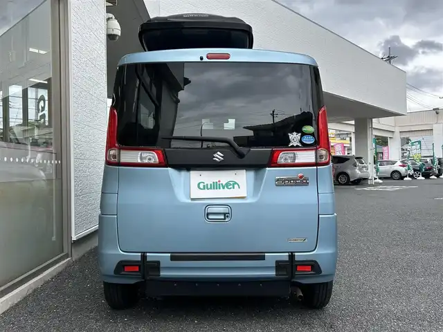 スズキ スペーシア X 神奈川県 2014(平26)年 7.3万km フィズブルーパールメタリック 社外ナビ/ワンセグTV/バックカメラ/片側パワースライド/ETC/アイドリングストップ/スローパー/スマートキー/スペアキー×1/純正フロアマット/取扱説明書/保証書