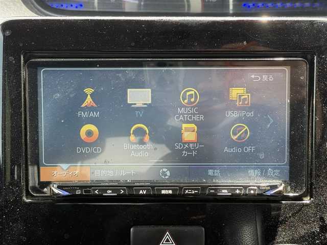スズキ ワゴンＲ スティングレー HYBRID T 道央・札幌 2018(平30)年 9.3万km ムーンライトバイオレットPM 衝突軽減ブレーキ/４ＷＤ/ターボ/社外７インチナビ/フルセグＴＶ/バックカメラ/クルーズコントロール/シートヒーター/純正１５インチアルミホイール/ＬＥＤヘッドライト/ＨＵＤ