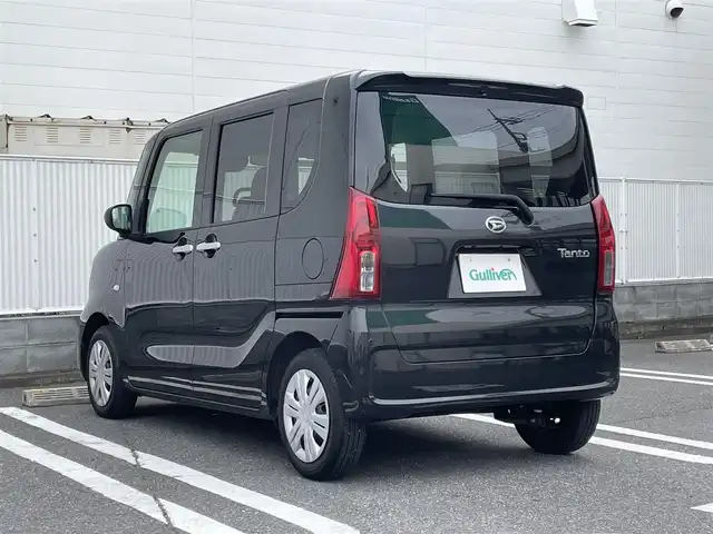 ダイハツ タント L 群馬県 2023(令5)年 1.1万km ブラックマイカメタリック ワンオーナー/プッシュスタート/SDナビ（FM/AM・ワンセグTV・BT）/アイドリングストップ/コーナーセンサー/オートエアコン