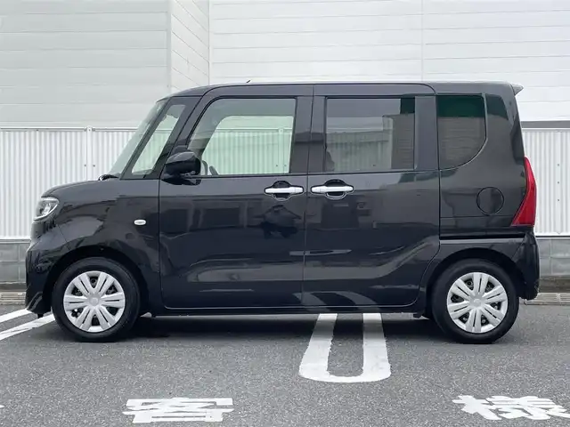 ダイハツ タント L 群馬県 2023(令5)年 1.1万km ブラックマイカメタリック ワンオーナー/プッシュスタート/SDナビ（FM/AM・ワンセグTV・BT）/アイドリングストップ/コーナーセンサー/オートエアコン