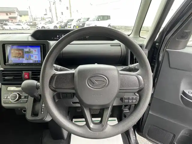 ダイハツ タント L 群馬県 2023(令5)年 1.1万km ブラックマイカメタリック ワンオーナー/プッシュスタート/SDナビ（FM/AM・ワンセグTV・BT）/アイドリングストップ/コーナーセンサー/オートエアコン