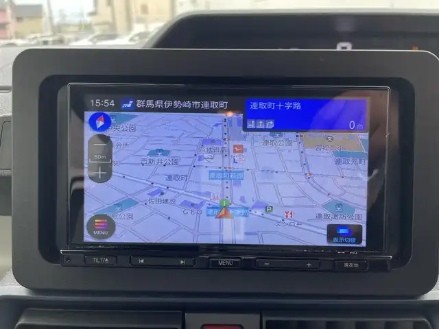 ダイハツ タント L 群馬県 2023(令5)年 1.1万km ブラックマイカメタリック ワンオーナー/プッシュスタート/SDナビ（FM/AM・ワンセグTV・BT）/アイドリングストップ/コーナーセンサー/オートエアコン
