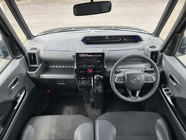 ダイハツ タント カスタム RS セレクション 長崎県 2020(令2)年 5万km ブラックマイカメタリック スマートアシストIII/レーダークルーズコントロール/コーナーセンサー/純正9インチナビ/・バックカメラ/・フルセグTV/BT/CD/DVD/純正ドラレコ(DRN-H70N)/ハーフレザーシート/前席シートヒーター/両側パワースライドドア/純正15インチAW/アイドリングストップ/LEDヘッドライト/フォグランプ/オートライト/プッシュスタート/ETC/電動格納ミラー/フロアマット/ドアバイザー/スペアキー×１/保証書/取扱説明書