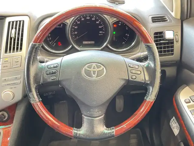 トヨタ ハリアー 240G プレミアム Lパッケージ 埼玉県 2008(平20)年 16.8万km ブラック 純正HDDナビ/車外カメラ（フロント、サイド）/社外18インチアルミホイール/パワーシート/シートヒーター/ETC