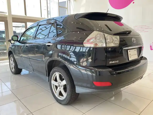トヨタ ハリアー 240G プレミアム Lパッケージ 埼玉県 2008(平20)年 16.8万km ブラック 純正HDDナビ/車外カメラ（フロント、サイド）/社外18インチアルミホイール/パワーシート/シートヒーター/ETC