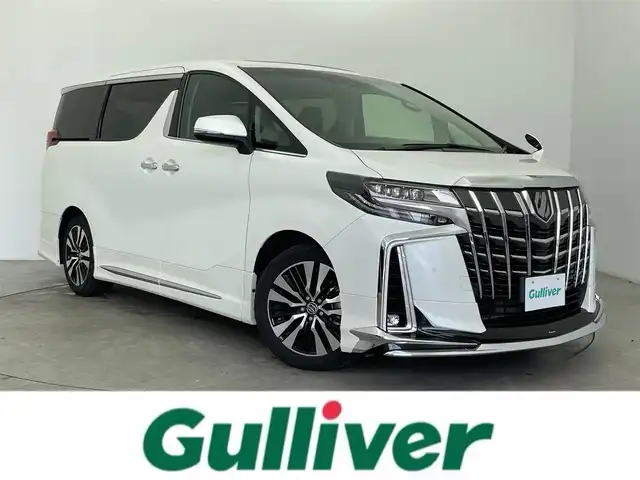 トヨタ アルファード S Cパッケージ 富山県 2022(令4)年 1.9万km ホワイトパールクリスタルシャイン サンルーフ/モデリスタエアロ/純正ディスプレイオーディオ（AM/FM/BT/USB）/バックカメラ/両側パワースライドドア/パワーバックドア/レザーシート/D/N席パワーシート/D席メモリシート/シートヒーター/シートベンチレーション/ハンドルヒーター/デジタルインナーミラー/ブラインドスポットモニター/衝突被害軽減システム/レーダークルーズコントロール/レーンキープアシスト/コーナーセンサー/横滑り防止装置/純正アルミホイール/社外フロアマット/オートLEDライト/オートマチックハイビーム/オートホールド付電子パーキング/スマートキー/スペアキー