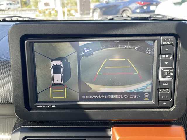 ダイハツ タフト G 山梨県 2021(令3)年 3.8万km サンドベージュメタリック ４WD/ガラスルーフ/純正ナビ　/全周囲カメラ　/フルセグ　/Ｂｌｕｅｔｏｏｔｈ接続　/ＥＴＣ　/ドライブレコーダー　/衝突軽減装置　/革巻きステアリング　/オートライト　/オートエアコン　/前席シートヒーター