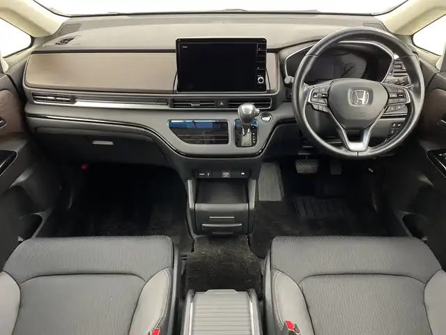 ホンダ オデッセイ ハイブリッド e:HEVアブソルート EX 新潟県 2021(令3)年 6.1万km プレミアムヴィーナスブラックP メーカー純正ナビ/(CD.DVD.SD.フルセグ.Bluetooth)/全方位カメラ/ホンダセンシング/レーダークルーズコントロール/レーンキープアシスト/ブラインドスポットモニター/LEDオートライト/両側パワースライドドア/前後ドライブレコーダー/ハーフレザーシート/前席シートヒーター/ビルトインETC2.0/プッシュスタート/スマートキー/純正フロアマット