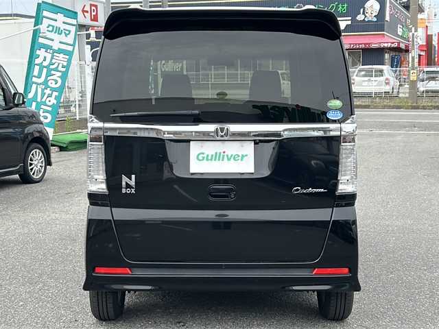ホンダ Ｎ ＢＯＸ カスタム SSブラックSパッケージ 愛知県 2017(平29)年 3.9万km クリスタルブラックパール /禁煙//ナビ/フルセグ/CD/DVD/SD/MSV/BT//バックカメラ/ビルトインETC/ドラレコ//ステアリングスイッチ//シートヒーター//パワースライドドア//オートリトラウインカーミラー//シートバックテーブル//リアサンシェード//バニティミラー//純正HIDオートライト//純正LEDフォグ//フロアマット/ドアバイザー//純正14インチAW//新車時保証書//取扱説明書//ナビ取説//スペアスマートキー有