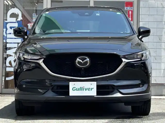 マツダ ＣＸ－５ XD エクスクルーシブモード 岩手県 2019(令1)年 2.9万km ジェットブラックマイカ ワンオーナー/i-ACTIVSENSE/＜アクティブセーフティ技術＞/・マツダレーダークルーズコントロール/・360°ビューモニター/・レーンキープアシストシステム/・車線逸脱警報システム/・ハイビームコントロール/・アダプティブLEDヘッドライト/純正SDナビ/　DTV/CD/DVD/BT/AUX/USB/BOSEサウンドシステム/前席パワーシート/前席シートヒーター&ベンチレーター/パワーバックドア/純正19インチAW/ヘッドアップディスプレイ/前方ドライブレコーダー/(C9T2-V7-590)/アイドリングストップ/LEDヘッドライト&フォグ/スマートキー/スペアキー/ETC