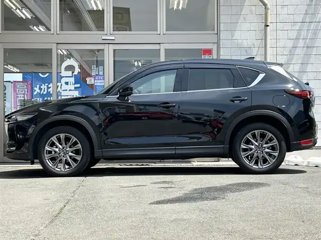 マツダ ＣＸ－５ XD エクスクルーシブモード 岩手県 2019(令1)年 2.9万km ジェットブラックマイカ ワンオーナー/i-ACTIVSENSE/＜アクティブセーフティ技術＞/・マツダレーダークルーズコントロール/・360°ビューモニター/・レーンキープアシストシステム/・車線逸脱警報システム/・ハイビームコントロール/・アダプティブLEDヘッドライト/純正SDナビ/　DTV/CD/DVD/BT/AUX/USB/BOSEサウンドシステム/前席パワーシート/前席シートヒーター&ベンチレーター/パワーバックドア/純正19インチAW/ヘッドアップディスプレイ/前方ドライブレコーダー/(C9T2-V7-590)/アイドリングストップ/LEDヘッドライト&フォグ/スマートキー/スペアキー/ETC