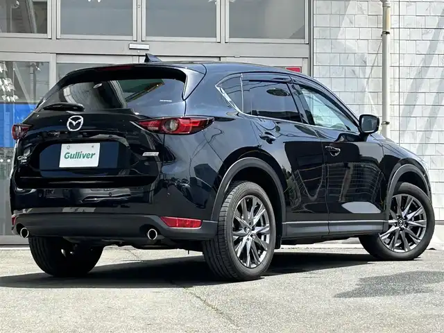 マツダ ＣＸ－５ XD エクスクルーシブモード 岩手県 2019(令1)年 2.9万km ジェットブラックマイカ ワンオーナー/i-ACTIVSENSE/＜アクティブセーフティ技術＞/・マツダレーダークルーズコントロール/・360°ビューモニター/・レーンキープアシストシステム/・車線逸脱警報システム/・ハイビームコントロール/・アダプティブLEDヘッドライト/純正SDナビ/　DTV/CD/DVD/BT/AUX/USB/BOSEサウンドシステム/前席パワーシート/前席シートヒーター&ベンチレーター/パワーバックドア/純正19インチAW/ヘッドアップディスプレイ/前方ドライブレコーダー/(C9T2-V7-590)/アイドリングストップ/LEDヘッドライト&フォグ/スマートキー/スペアキー/ETC