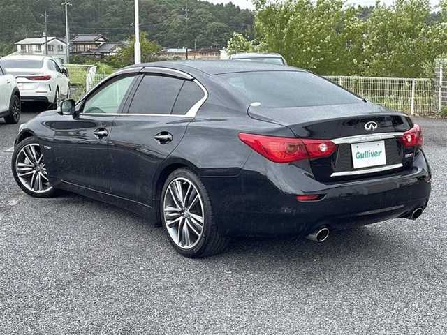 日産 スカイライン ハイブリッド 350GT タイプSP 60thLTD 千葉県 2018(平30)年 8.8万km メテオフレークブラックパール 特別仕様車　セミアニリン本革シート　ナビＴＶ　全方位カメラ　ＢＯＳＥサウンド　ビルトインＥＴＣ　レーダークルーズ　パドルシフト　電動シート　シートヒーター　ドラレコ　１９インチＡＷ 前後ソナー