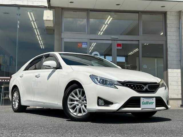 トヨタ マークＸ 250G 埼玉県 2014(平26)年 7.4万km ホワイトパールクリスタルシャイン 純正SDナビ/【CD/DVD/フルセグ/Bluetooth】/バックカメラ/ETC/HID/スマートキー　/プッシュスタート　/フォグランプ　/革巻ステアリング/横滑り防止装置　/スペアキー/保証書/取扱説明書