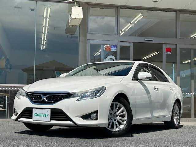 トヨタ マークＸ 250G 埼玉県 2014(平26)年 7.4万km ホワイトパールクリスタルシャイン 純正SDナビ/【CD/DVD/フルセグ/Bluetooth】/バックカメラ/ETC/HID/スマートキー　/プッシュスタート　/フォグランプ　/革巻ステアリング/横滑り防止装置　/スペアキー/保証書/取扱説明書