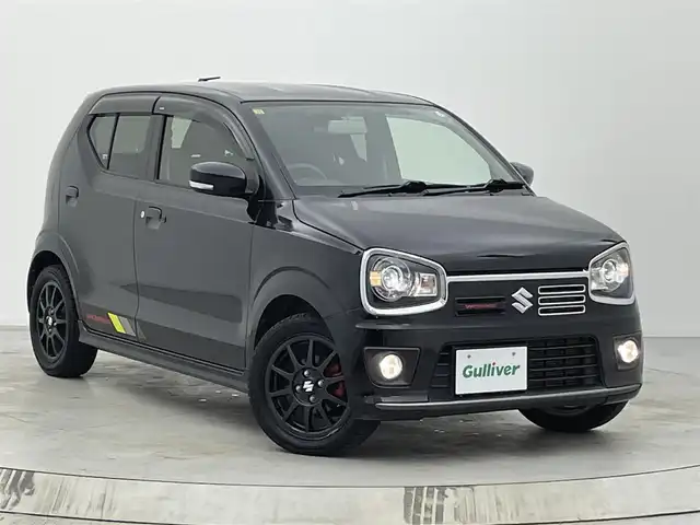 スズキ アルト ワークス 宮城県 2020(令2)年 2.6万km ブルーイッシュブラックパール3 純正ナビ　/純正ＲＥＣＡＲＯシート　/センター２本出マフラー　/スマートキー／プッシュスタート　/ＨＩＤヘッドライト　/フォグランプ　/フルセグＴＶ　/Ｂｌｕｅｔｏｏｔｈ　/純正１５インチＡＷ　/レッドキャリパー/オートライト /フルオートエアコン/革巻ステアリング/シフトノブ/ステアリングリモコン