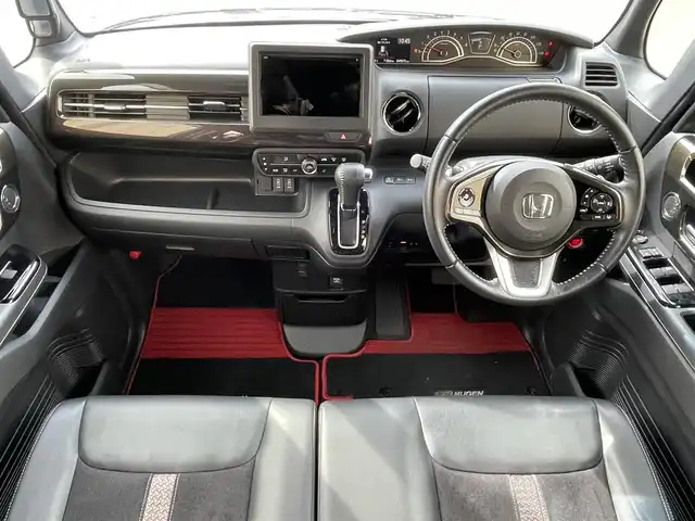 ホンダ Ｎ ＢＯＸ カスタム G L ターボ ホンダセンシング 東京都 2020(令2)年 5万km クリスタルブラックパール オーディオレス/両側電動スライドドア　/レーダークルーズコントロールシステム　/シートヒーター　/ＥＴＣ　/パドルシフト　/バックカメラ　/純正フロアマット　/ＡＢＳ　/横滑り防止装置　/コーナーセンサー　/レーンアシスト　/盗難防止装置/オートライト/衝突被害軽減ブレーキ