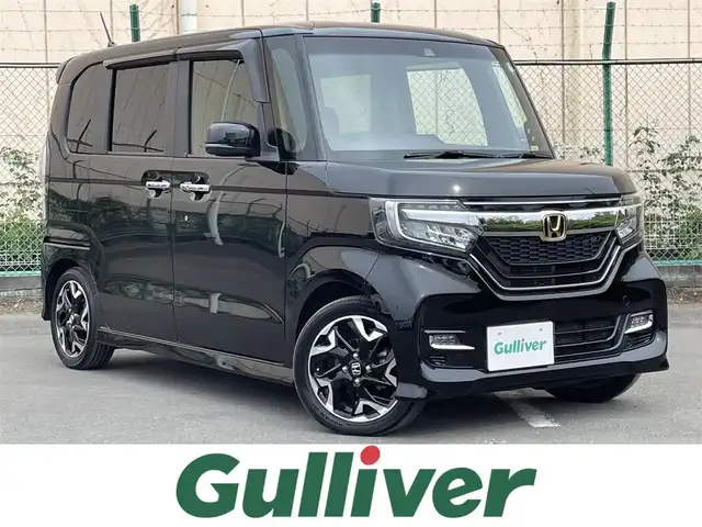 ホンダ Ｎ ＢＯＸ カスタム G L ターボ ホンダセンシング 東京都 2020(令2)年 5万km クリスタルブラックパール オーディオレス/両側電動スライドドア　/レーダークルーズコントロールシステム　/シートヒーター　/ＥＴＣ　/パドルシフト　/バックカメラ　/純正フロアマット　/ＡＢＳ　/横滑り防止装置　/コーナーセンサー　/レーンアシスト　/盗難防止装置/オートライト/衝突被害軽減ブレーキ