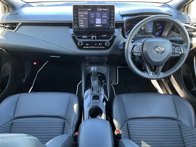 トヨタ カローラツーリング ハイブリッド ダブルバイビー 鳥取県 2022(令4)年 1.6万km スパークリングブラックパールクリスタルシャイン ４WD/純正ナビ/フルセグ/BT/USB/バックカメラ/ETC2.0/前後ドライブレコーダー/ハーフレザーシート/前席シートヒーター/ステアリングヒーター/モデリスタエアロ/フロント/リア/サイド/レーダークルーズコントロール/レーンキープアシスト/デジタルインナーミラー/LEDヘットライト/純正17インチアルミホイール/プッシュエンジンスタート/フロアマット/ドアバイザー/取扱説明書/スペアキー