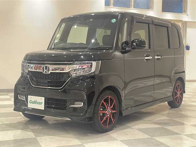 ホンダ Ｎ ＢＯＸ カスタム G L ターボ ホンダセンシング 福井県 2020(令2)年 2.8万km クリスタルブラックパール 純正８インチナビ／フルセグテレビ／Ｂｌｕｅｔｏｏｔｈ／両側パワースライドドア／ドライブレコーダー／ビルドインＥＴＣ／バックモニター／シートヒーター／ＬＥＤヘッドライト／スマートキー／プッシュスタート