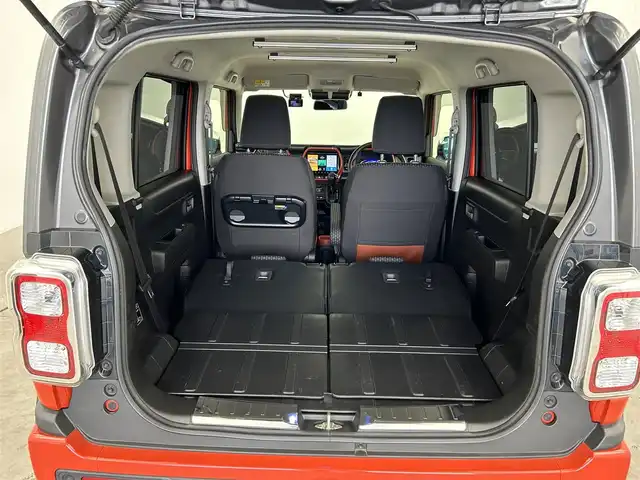 スズキ ハスラー HYBRID X ターボ 愛知県 2020(令2)年 5.5万km バーミリオンオレンジ/ガンメタリック2トーン スズキセーフティサポート/　・衝突被害軽減ブレーキ/　・追従型クルーズコントロール/　・レーンキープアシスト/　・誤発進抑制装置/　・レーンキープアシスト/　・先行者発進通知/９型メーカーナビ/　（ＢＴ／フルセグＴＶ／ＣＤ／ＤＶＤ）/AppleCarPlay/AndroidAuto/全方位カメラ/３６０度ドラレコ/ビルトインＥＴＣ/カロッツェリアサブウーファー/ＴＶキャンセラー/シートヒーター　/ＲＡＹＳ１５インチＡＷ