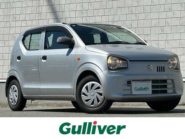 スズキ アルト F 山口県 2015(平27)年 1.9万km シルキーシルバーメタリック ５速マニュアル/ワンオーナー/禁煙車/Ｗエアバック/キーレスエントリー/純正ＣＤ/横滑り防止装置/走行１８４６２Ｋｍ/取扱説明書/保証書/フロアマット/スペアキー/夏冬タイヤ有り