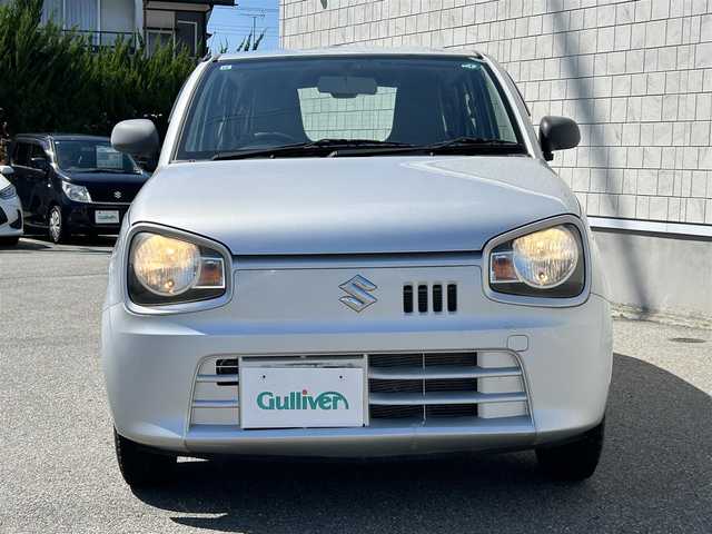 スズキ アルト F 山口県 2015(平27)年 1.9万km シルキーシルバーメタリック ５速マニュアル/ワンオーナー/禁煙車/Ｗエアバック/キーレスエントリー/純正ＣＤ/横滑り防止装置/走行１８４６２Ｋｍ/取扱説明書/保証書/フロアマット/スペアキー/夏冬タイヤ有り