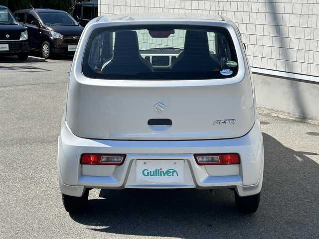 スズキ アルト F 山口県 2015(平27)年 1.9万km シルキーシルバーメタリック ５速マニュアル/ワンオーナー/禁煙車/Ｗエアバック/キーレスエントリー/純正ＣＤ/横滑り防止装置/走行１８４６２Ｋｍ/取扱説明書/保証書/フロアマット/スペアキー/夏冬タイヤ有り