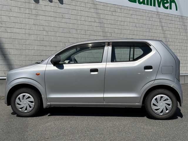 スズキ アルト F 山口県 2015(平27)年 1.9万km シルキーシルバーメタリック ５速マニュアル/ワンオーナー/禁煙車/Ｗエアバック/キーレスエントリー/純正ＣＤ/横滑り防止装置/走行１８４６２Ｋｍ/取扱説明書/保証書/フロアマット/スペアキー/夏冬タイヤ有り