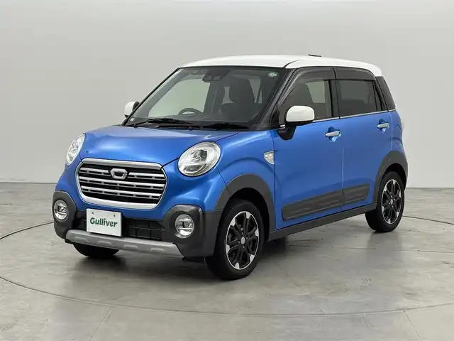 ダイハツ キャスト アクティバ G リミテッド SAⅢ 福岡県 2019(平31)年 5.3万km スプラッシュブルーM 純正ナビ／フルセグＴＶ　/アラウンドビューモニター　/ＥＴＣ　/コーナーセンサー　/衝突軽減ブレーキ　/横滑り防止　/アイドリングストップ　/シートヒーター　/プッシュスタート　/純正１５インチＡＷ　/ＬＥＤヘッドライト