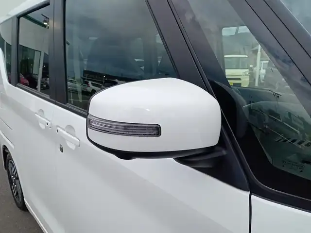 日産 ルークス HWS X プロパイロットED 福井県 2024(令6)年 0.6万km ホワイトパール 純正ディーラーオプションナビ（MJ116D-W）/・（フルセグTV/CD/DVD/Bluetooth/AUX/FM/AM）/プロパイロット/エマージェンシーブレーキ/車線逸脱警報/デジタルインナーミラー/インテリジェントアラウンドビューモニター/両側パワースライドドア/アイドリングストップ/前席シートヒーター/ステアリングヒーター/電動パーキング/オートブレーキホールド/オートLEDライト/フロントフォグランプ/純正14インチAW/純正フロアマット/スマートキー