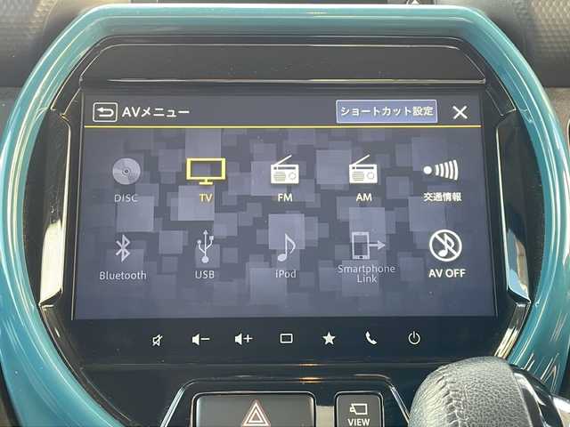 スズキ ハスラー HYBRID X ターボ 青森県 2020(令2)年 11.5万km デニムブルー ガンメタリック 2トーン ・4WD/・純正メーカーナビ/・フルセグTV/BT/AM/FM/CD/DVD/・衝突軽減装置/・横滑り抑制装置/・レーンキープアシスト/・レーダークルーズコントロール/・アラウンドビューモニター/・コーナーセンサー/・D＋N席シートヒーター/・社外ETC/・オートライト/・ダウンヒルアシスト/・純正フロアマット/・LEDヘッドライト/・スペアキー/・ドアバイザー/・純正15AW