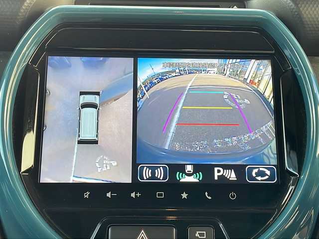 スズキ ハスラー HYBRID X ターボ 青森県 2020(令2)年 11.5万km デニムブルー ガンメタリック 2トーン ・4WD/・純正メーカーナビ/・フルセグTV/BT/AM/FM/CD/DVD/・衝突軽減装置/・横滑り抑制装置/・レーンキープアシスト/・レーダークルーズコントロール/・アラウンドビューモニター/・コーナーセンサー/・D＋N席シートヒーター/・社外ETC/・オートライト/・ダウンヒルアシスト/・純正フロアマット/・LEDヘッドライト/・スペアキー/・ドアバイザー/・純正15AW