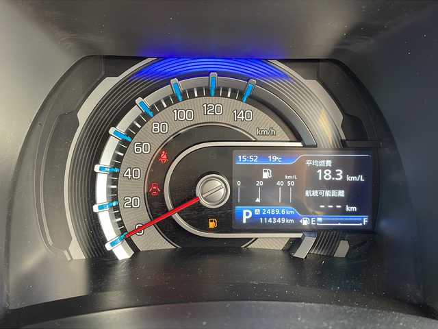 スズキ ハスラー HYBRID X ターボ 青森県 2020(令2)年 11.5万km デニムブルー ガンメタリック 2トーン ・4WD/・純正メーカーナビ/・フルセグTV/BT/AM/FM/CD/DVD/・衝突軽減装置/・横滑り抑制装置/・レーンキープアシスト/・レーダークルーズコントロール/・アラウンドビューモニター/・コーナーセンサー/・D＋N席シートヒーター/・社外ETC/・オートライト/・ダウンヒルアシスト/・純正フロアマット/・LEDヘッドライト/・スペアキー/・ドアバイザー/・純正15AW