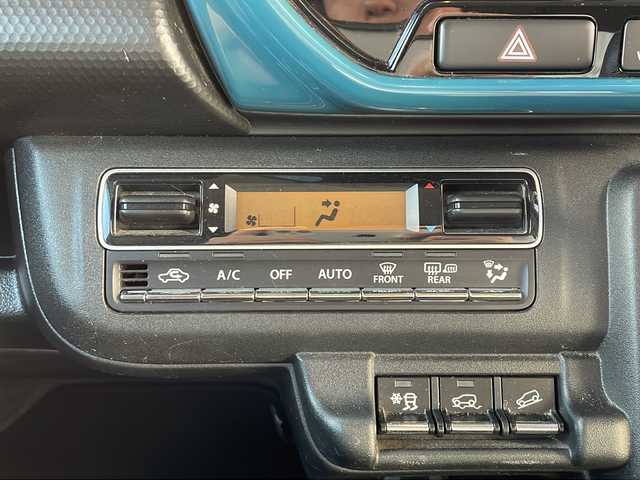 スズキ ハスラー HYBRID X ターボ 青森県 2020(令2)年 11.5万km デニムブルー ガンメタリック 2トーン ・4WD/・純正メーカーナビ/・フルセグTV/BT/AM/FM/CD/DVD/・衝突軽減装置/・横滑り抑制装置/・レーンキープアシスト/・レーダークルーズコントロール/・アラウンドビューモニター/・コーナーセンサー/・D＋N席シートヒーター/・社外ETC/・オートライト/・ダウンヒルアシスト/・純正フロアマット/・LEDヘッドライト/・スペアキー/・ドアバイザー/・純正15AW