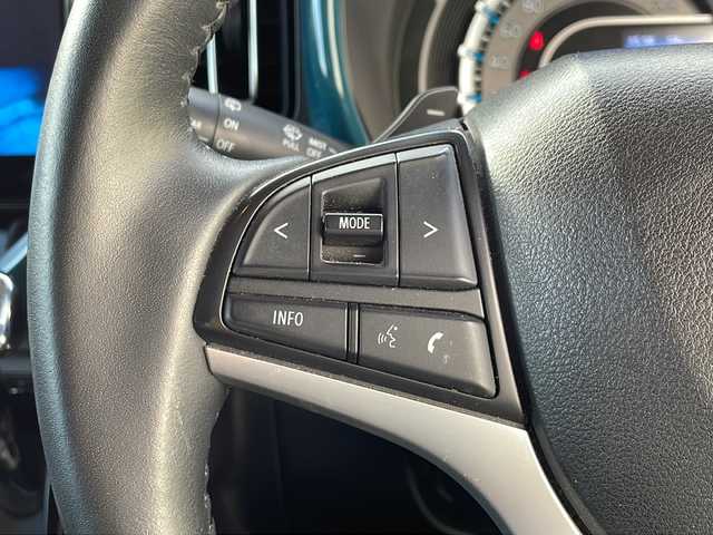 スズキ ハスラー HYBRID X ターボ 青森県 2020(令2)年 11.5万km デニムブルー ガンメタリック 2トーン ・4WD/・純正メーカーナビ/・フルセグTV/BT/AM/FM/CD/DVD/・衝突軽減装置/・横滑り抑制装置/・レーンキープアシスト/・レーダークルーズコントロール/・アラウンドビューモニター/・コーナーセンサー/・D＋N席シートヒーター/・社外ETC/・オートライト/・ダウンヒルアシスト/・純正フロアマット/・LEDヘッドライト/・スペアキー/・ドアバイザー/・純正15AW