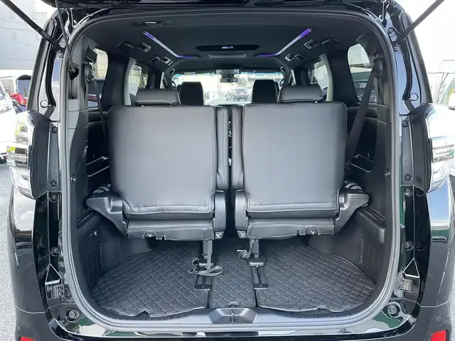 トヨタ ヴェルファイア ゴールデンアイズⅡ 千葉県 2021(令3)年 2.7万km ブラック ワンオーナー/モデリスタエアロ(F/S/R)/純正オプションナビ/・CD/DVD/Bluetooth/フルセグTV/純正12.1インチフリップダウンモニター/バックカメラ/両後パワースライドドア/パワーバックドア/トヨタセーフティーセンス/・プリクラッシュセーフティー/・レーンディパーチャーアラート/・パーキングサポートブレーキ/・ロードサインアシスト/・オートマチックハイビーム/・アダプティブクルーズコントロール/社外20インチアルミホイール【REIHEN】/スマートキー/前後コーナーセンサー/AC100V100W電源/純正LEDヘッドライト/フォグランプ/ビルトインETC/社外レザー調シートカバー/黒木目調パネル/サイド＆カーテンエアバッグ/ニーエアバッグ/新車時保証書＆取扱説明書