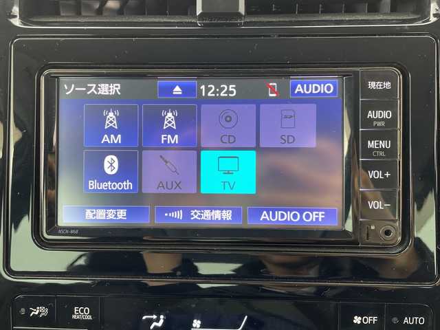 トヨタ プリウス Sツーリングセレクション 群馬県 2020(令2)年 8.6万km アティチュードブラックマイカ ＴＲＤエアロ　純正ナビ　バックカメラ　レザーシート　シートヒーター　衝突被害軽減ブレーキ　レーンアシスト　アダプティブクルーズコントロール　ビルトインＥＴＣ　ＡＣ１００Ｖ電源　スマートキー　禁煙差